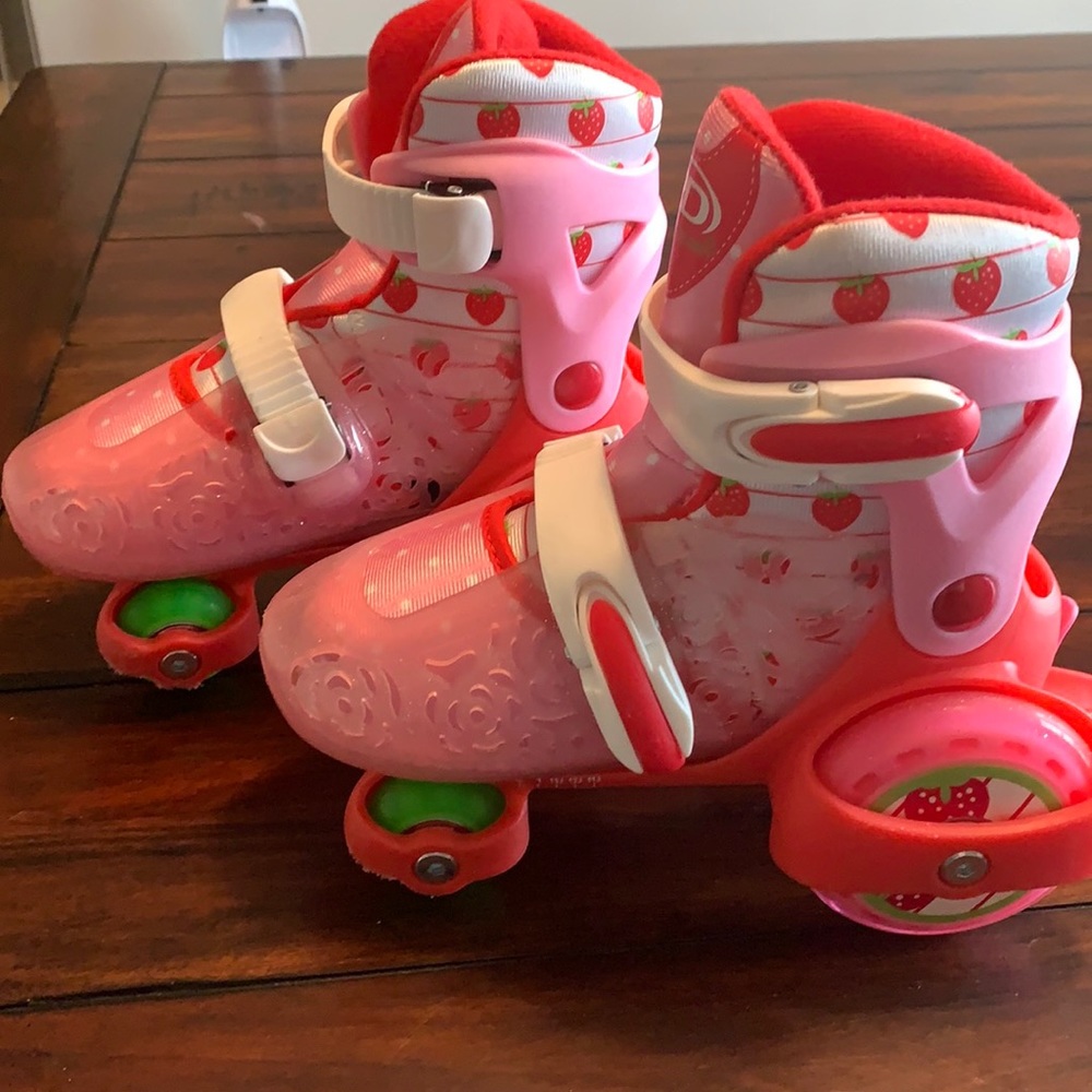 Strawberry Roller Skates!